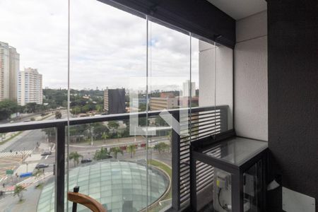 Varanda de kitnet/studio para alugar com 1 quarto, 23m² em Jardim das Acacias, São Paulo