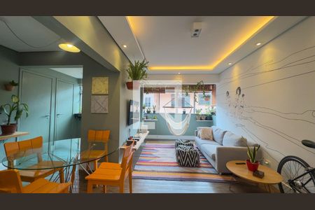 Sala de apartamento à venda com 2 quartos, 83m² em Jardim Francisco Mendes, São Paulo
