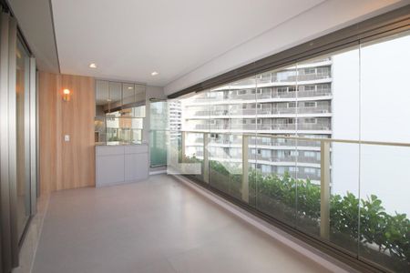 Varanda de apartamento para alugar com 3 quartos, 150m² em Indianópolis, São Paulo