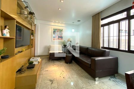 Sala de apartamento para alugar com 4 quartos, 109m² em São Pedro, Belo Horizonte