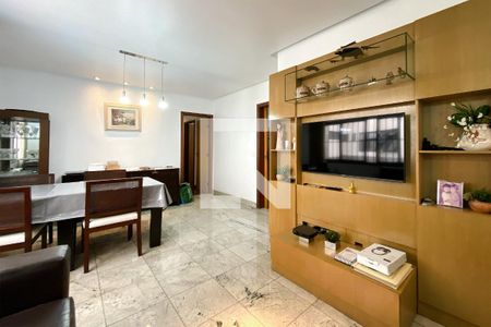 Sala de apartamento para alugar com 4 quartos, 109m² em São Pedro, Belo Horizonte