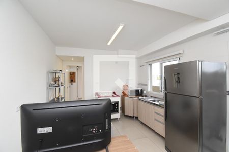 Sala/Cozinha de apartamento à venda com 1 quarto, 29m² em Cajuru, Curitiba