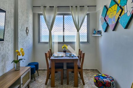 Sala de apartamento para alugar com 1 quarto, 42m² em Aviação, Praia Grande