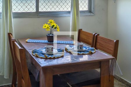 Sala de apartamento para alugar com 1 quarto, 42m² em Aviação, Praia Grande