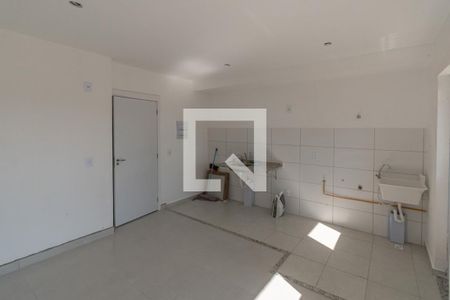 Sala /Cozinha e Area de Serviço  de apartamento para alugar com 2 quartos, 58m² em Vila Yolanda Costa E Silva, Sumaré