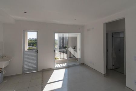 Sala /Cozinha e Area de Serviço  de apartamento para alugar com 2 quartos, 58m² em Vila Yolanda Costa E Silva, Sumaré