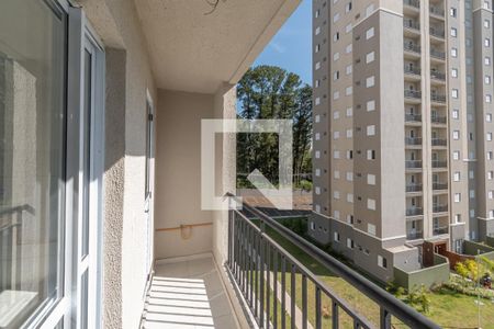 Varanda Sala de Estar/Jantar  de apartamento para alugar com 2 quartos, 58m² em Vila Yolanda Costa E Silva, Sumaré