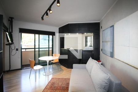 Sala/ Suíte  de kitnet/studio à venda com 1 quarto, 39m² em Itaim Bibi, São Paulo