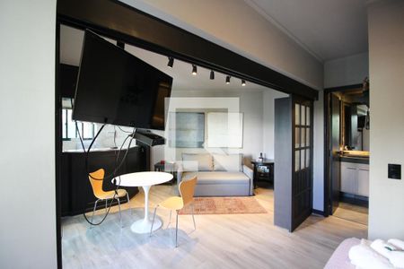 Sala/ Suíte  de kitnet/studio à venda com 1 quarto, 39m² em Itaim Bibi, São Paulo