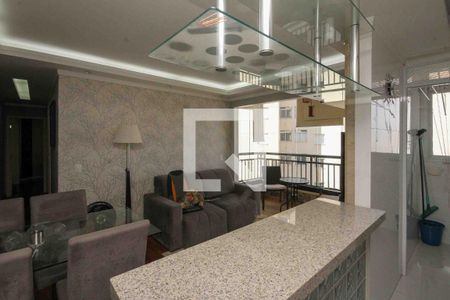 Sala de apartamento à venda com 2 quartos, 64m² em Parque Independencia, São Paulo