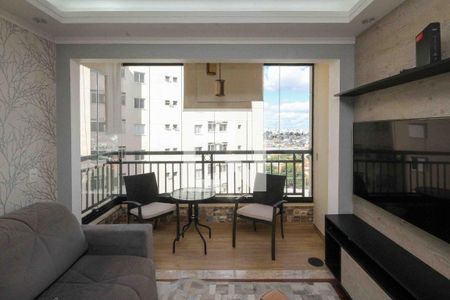 Sala de apartamento à venda com 2 quartos, 64m² em Parque Independencia, São Paulo