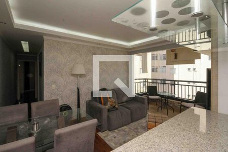 Sala de apartamento à venda com 2 quartos, 64m² em Parque Independencia, São Paulo
