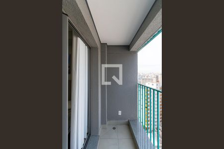 Varanda de kitnet/studio para alugar com 1 quarto, 25m² em Liberdade, São Paulo