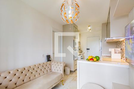 Sala/Cozinha de apartamento para alugar com 1 quarto, 30m² em Vila Cordeiro, São Paulo
