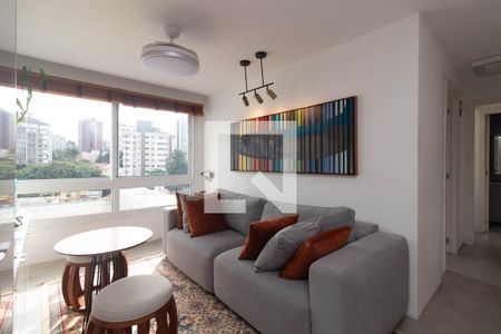 Sala de apartamento para alugar com 2 quartos, 70m² em Jardim Botânico, Porto Alegre