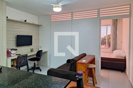 Sala de apartamento para alugar com 1 quarto, 50m² em Itaipu, Niterói