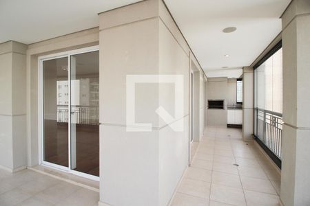 Varanda da Sala de apartamento para alugar com 3 quartos, 250m² em Moema, São Paulo