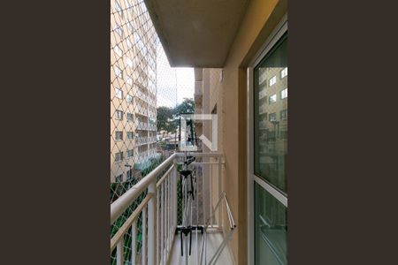 Varanda da Sala de apartamento para alugar com 2 quartos, 40m² em Vila Ema, São Paulo