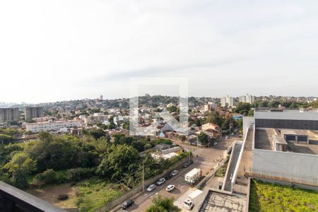 Vista da Sala/Quarto de apartamento à venda com 1 quarto, 35m² em Teresópolis, Porto Alegre