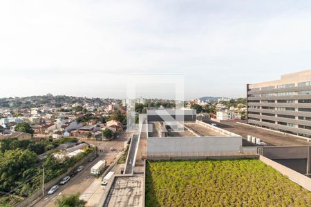 Vista da Sala/Quarto de apartamento à venda com 1 quarto, 35m² em Teresópolis, Porto Alegre