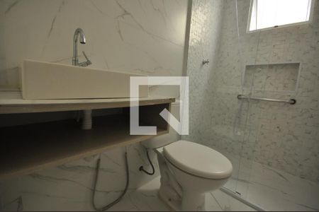 Banheiro de apartamento à venda com 1 quarto, 41m² em Vila Gustavo, São Paulo