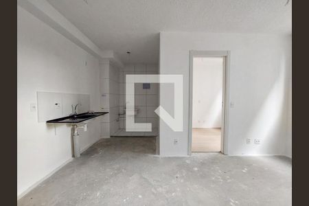 Sala/Cozinha de apartamento para alugar com 2 quartos, 34m² em Jardim São Luís, São Paulo