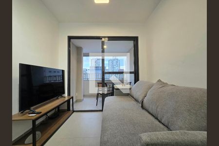 Sala de apartamento para alugar com 2 quartos, 40m² em Vila Olímpia, São Paulo