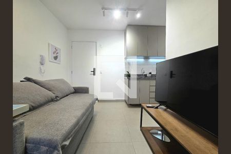 Sala de apartamento para alugar com 2 quartos, 40m² em Vila Olímpia, São Paulo