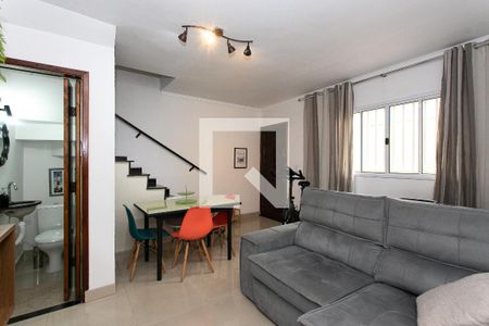 Sala de casa de condomínio à venda com 3 quartos, 131m² em Vila Aricanduva, São Paulo