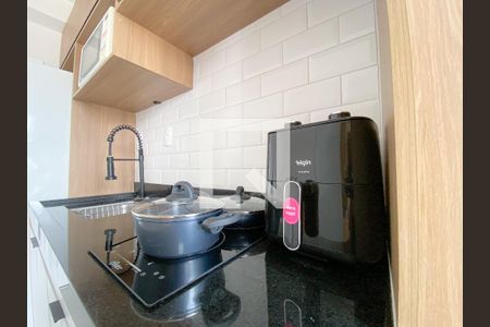 Sala/cozinha de apartamento para alugar com 1 quarto, 28m² em Perdizes, São Paulo