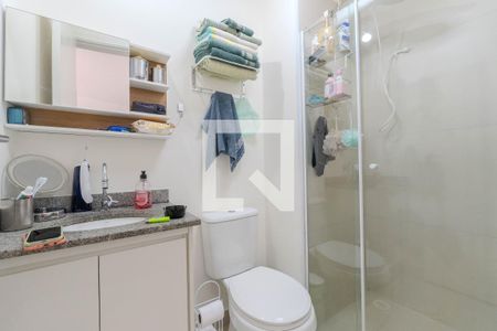 Banheiro de apartamento para alugar com 1 quarto, 31m² em Bela Vista, São Paulo