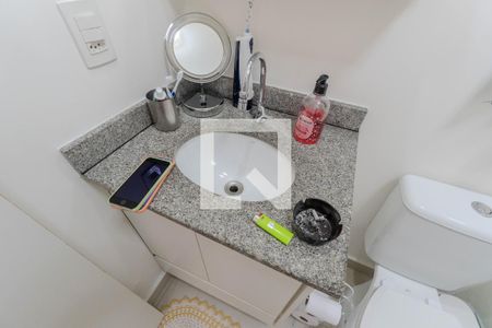 Banheiro de apartamento para alugar com 1 quarto, 31m² em Bela Vista, São Paulo
