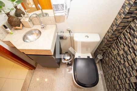Lavabo de casa de condomínio à venda com 3 quartos, 240m² em Tres Barras, Contagem