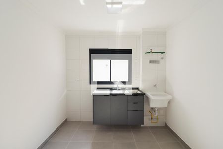 Sala/Cozinha/Área de Serviço de apartamento para alugar com 1 quarto, 37m² em Vila Dom Pedro Ii, São Paulo