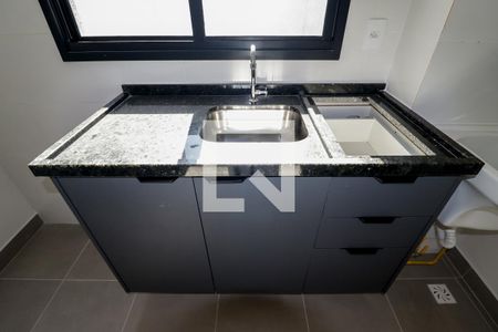 Sala/Cozinha/Área de Serviço de apartamento à venda com 1 quarto, 32m² em Vila Dom Pedro Ii, São Paulo
