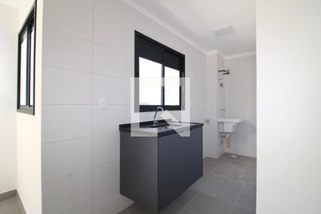 Sala / Cozinha de apartamento para alugar com 2 quartos, 39m² em Vila Dom Pedro Ii, São Paulo