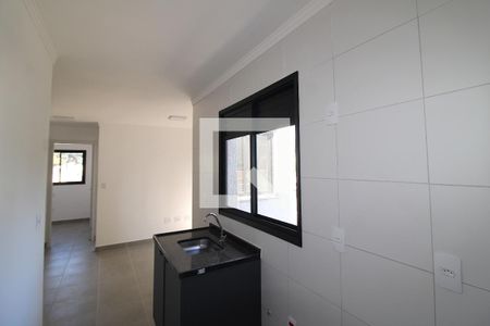 Sala / Cozinha de apartamento para alugar com 2 quartos, 39m² em Vila Dom Pedro Ii, São Paulo