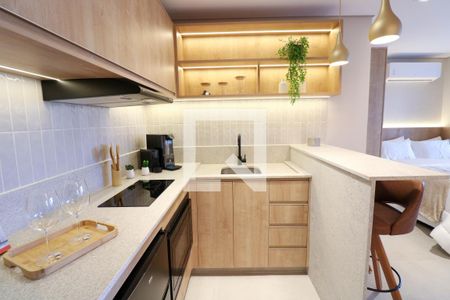 Studio de kitnet/studio à venda com 1 quarto, 30m² em Cidade Monções, São Paulo