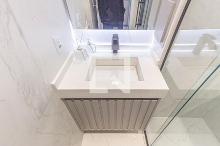 Banheiro de apartamento para alugar com 1 quarto, 26m² em Alto da Mooca, São Paulo