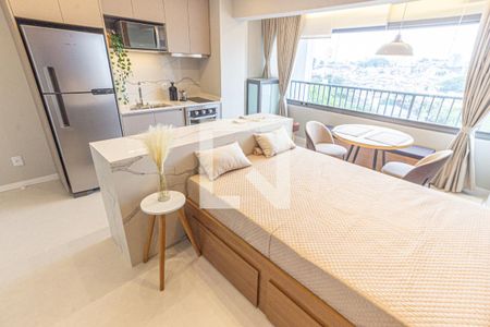 Quarto/Cozinha de apartamento para alugar com 1 quarto, 30m² em Alto da Mooca, São Paulo