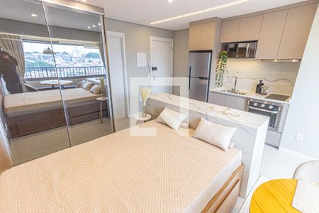 Quarto/Cozinha de apartamento para alugar com 1 quarto, 30m² em Alto da Mooca, São Paulo