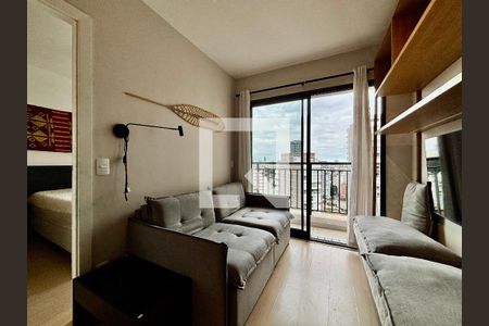 Sala/cozinha de kitnet/studio para alugar com 1 quarto, 37m² em Sumaré, São Paulo