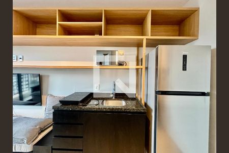 Sala/cozinha de kitnet/studio para alugar com 1 quarto, 37m² em Sumaré, São Paulo