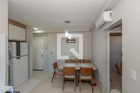 Sala de Estar/Jantar  de apartamento à venda com 2 quartos, 57m² em Condominio Coronel (nova Veneza), Sumaré