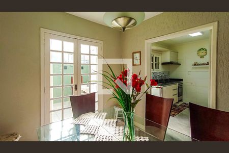 Sala de Jantar de casa de condomínio à venda com 3 quartos, 161m² em Guarujá, Porto Alegre