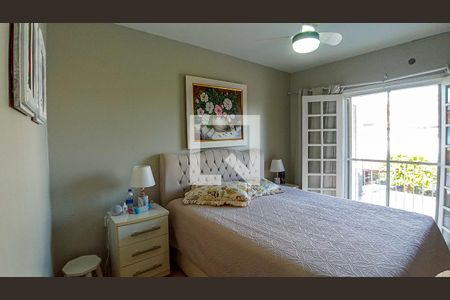 Suite de casa de condomínio à venda com 3 quartos, 161m² em Guarujá, Porto Alegre