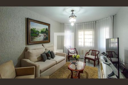 Sala de casa de condomínio à venda com 3 quartos, 161m² em Guarujá, Porto Alegre