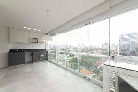 Varanda - Cozinha de apartamento para alugar com 2 quartos, 66m² em Brooklin, São Paulo