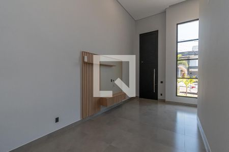 Sala de Estar/Jantar de casa de condomínio à venda com 3 quartos, 141m² em Residencial Real Park Sumaré, Sumaré
