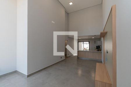 Sala de Estar/Jantar de casa de condomínio à venda com 3 quartos, 141m² em Residencial Real Park Sumaré, Sumaré